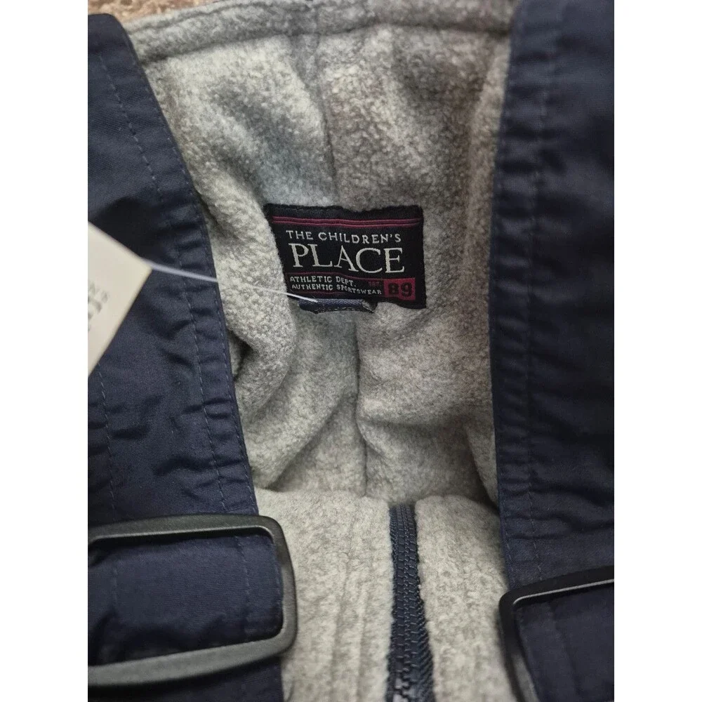 The children's place snow bibs size 6-9 months